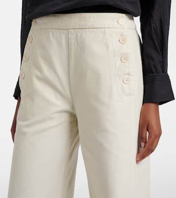 Reed cotton wide-leg pants | Nili Lotan