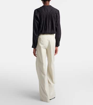 Reed cotton wide-leg pants | Nili Lotan