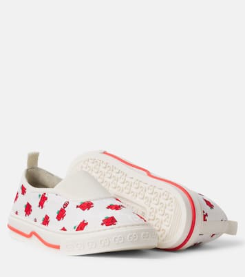 Printed slip-on sneakers | Gucci Kids