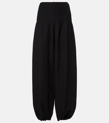 Pantalon ballon en coton et lin | Vince