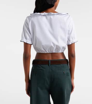 Top court en coton  | Miu Miu