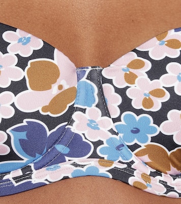 Haut de bikini The Madonna imprimé | Alexandra Miro