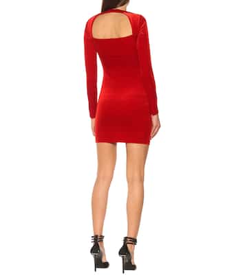 Miniabito in velluto | Vetements