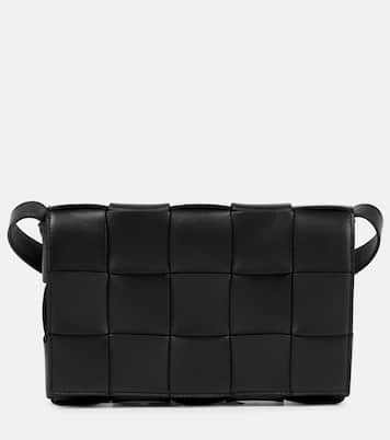 Cassette leather shoulder bag | Bottega Veneta