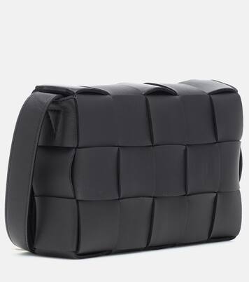 Cassette leather shoulder bag | Bottega Veneta