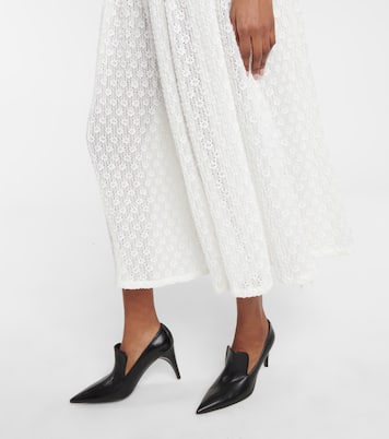 Robe midi en coton mélangé | Jil Sander