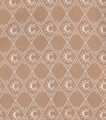 Sweat en laine et coton intarsia | Chloé Kids