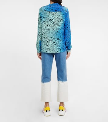 Bedruckte Bluse aus Seide | Stella McCartney