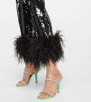 Sandalen Holly Linda 95 aus Leder | Paris Texas