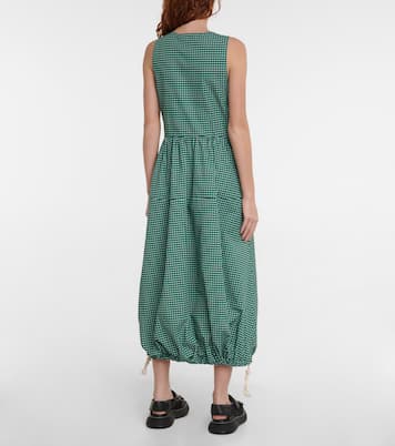 Robe en coton à carreaux | Plan C