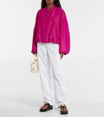 High-Rise Wide-Leg Jeans | Valentino