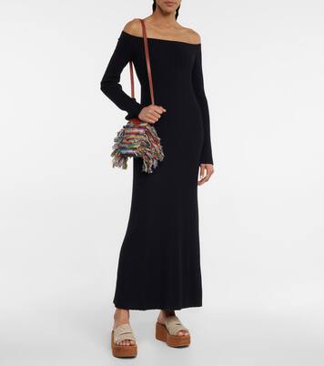 Maxikleid aus Wolle und Kaschmir | Chloé