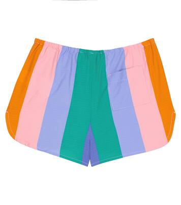 Short Clam rayé en coton | The Animals Observatory