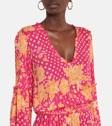 Ilona printed minidress | Poupette St Barth