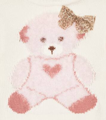 Bebé - jersey en intarsia de algodón | Monnalisa