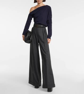 Pull Cragen asymétrique en laine mélangée | Altuzarra