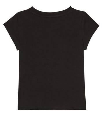 Logo cotton-blend T-shirt | Moschino Kids