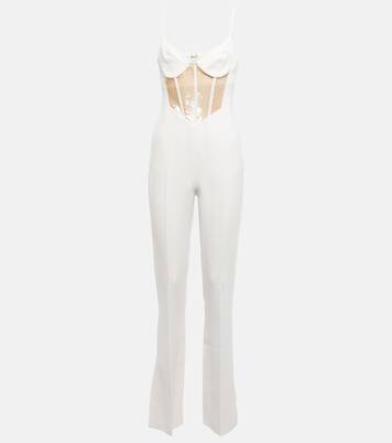 Sequined cutout cady jumpsuit | David Koma