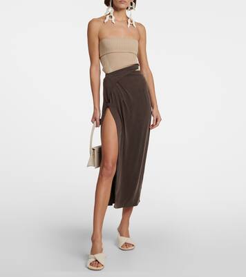 La Jupe Espelho midi skirt | Jacquemus