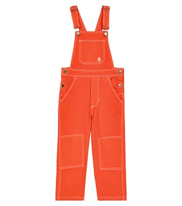 Mule logo denim overalls | The Animals Observatory