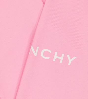 Logo cotton-blend jersey sweatpants | Givenchy Kids