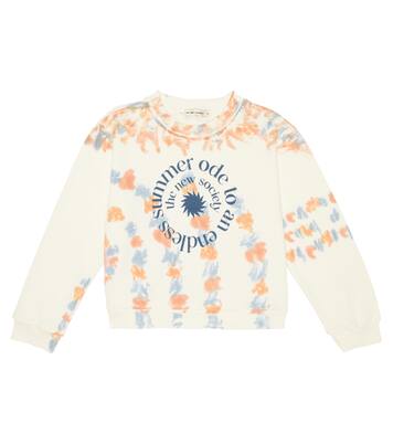 Enrico printed cotton sweatshirt | The New Society