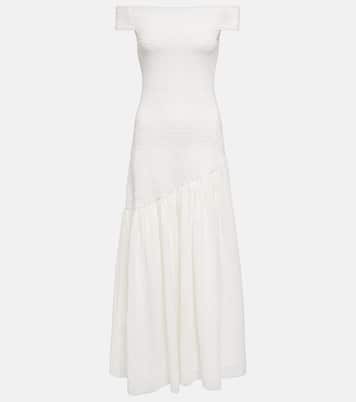 Robe longue Veloso en lin et soie | Gabriela Hearst