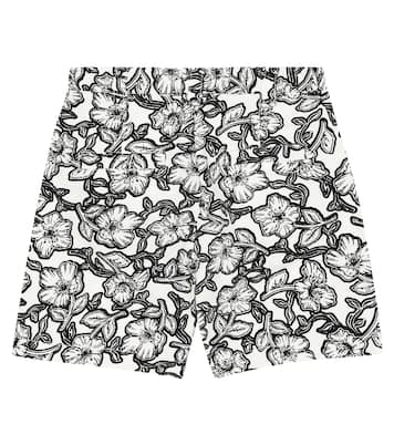 Baby Clovis floral cotton shorts | Bonpoint