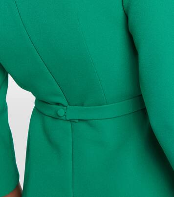 Robe midi en crêpe | Safiyaa