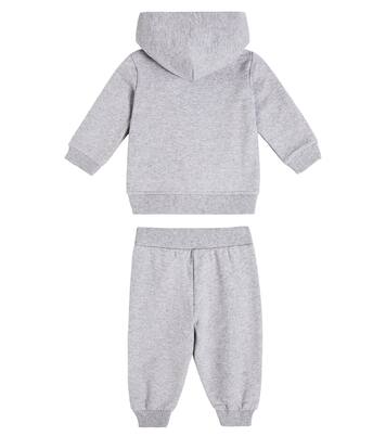 Baby Set aus Kapuzenjacke und Jogginghose | Moschino Kids