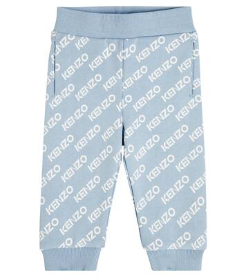 Baby logo cotton-blend sweatpants | Kenzo Kids