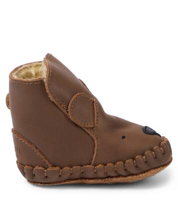 Baby Kapi Bear leather booties | Donsje