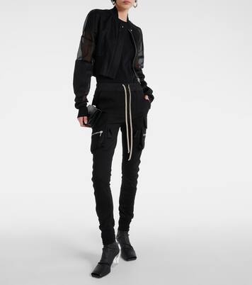 Stretch leather ankle boots  | Rick Owens