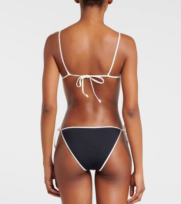 Haut de bikini triangle Bianco | Marysia