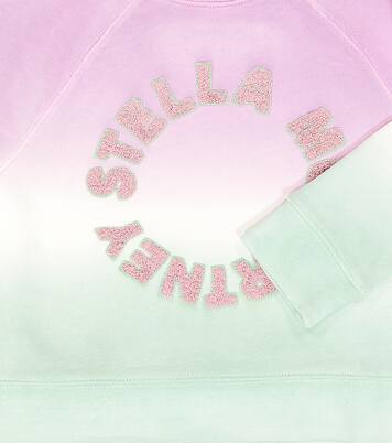 Tie-dye cotton jersey sweatshirt | Stella McCartney Kids