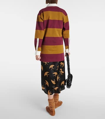 Bedrucktes Sweatshirt aus einem Baumwollgemisch | Dries Van Noten