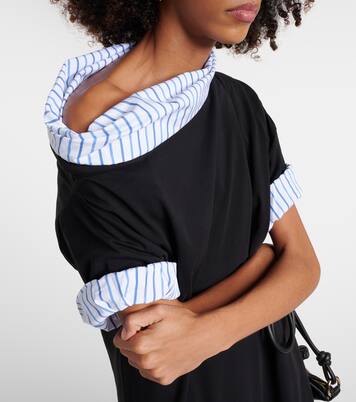 Abito midi in jersey di cotone | Dries Van Noten
