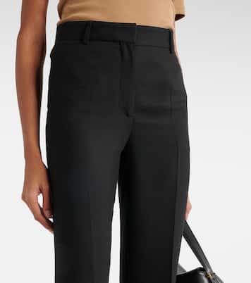 Gerade Mid-Rise-Hose | Toteme