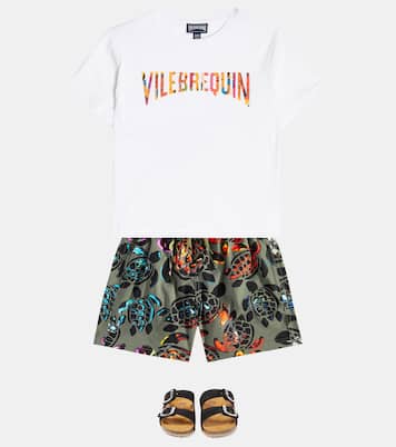 Moorise printed swim trunks | Vilebrequin Kids