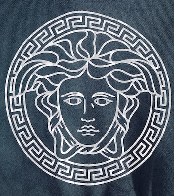 Baby Medusa cotton jersey hoodie | Versace Kids