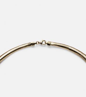 Woven In Gold 10kt gold necklace | Stone and Strand