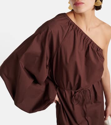 Robe longue Amorosa asymétrique en coton | Faithfull