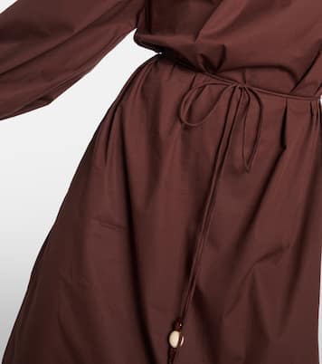 Robe longue Amorosa asymétrique en coton | Faithfull