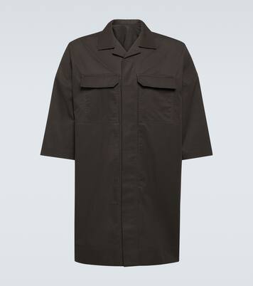 Cotton bowling shirt | Rick Owens