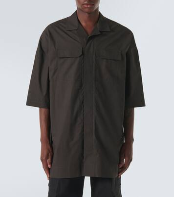 Cotton bowling shirt | Rick Owens