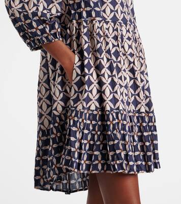 Robe Beckie imprimée en coton | Velvet