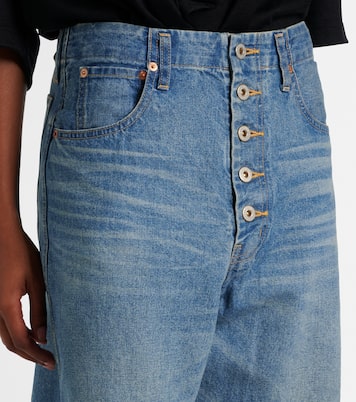 Jeans anchos con rotos | Junya Watanabe