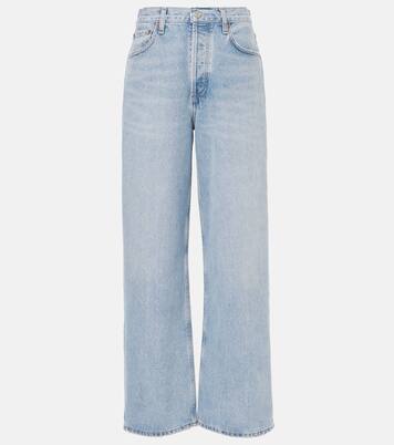 Low Slung Baggy mid-rise jeans | Agolde