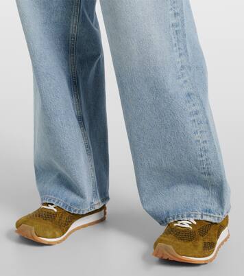 Low Slung Baggy mid-rise jeans | Agolde