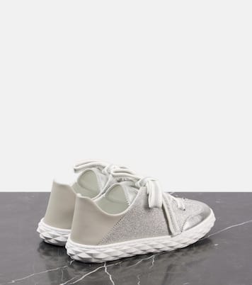 Sneakers Diamond Light Flex/F con pelle | Jimmy Choo